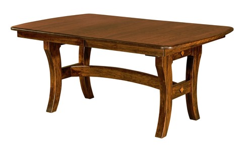 Rectangular dining table solid - rectangular,
