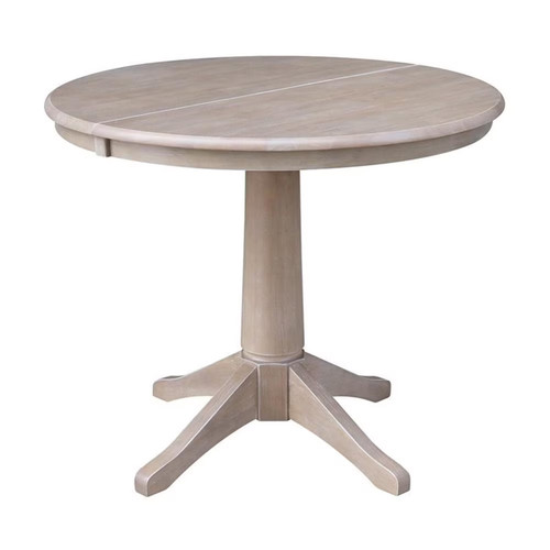 Round dining table with - 36",
