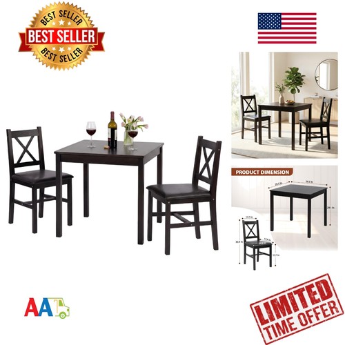Dining table set - table, 3-piece